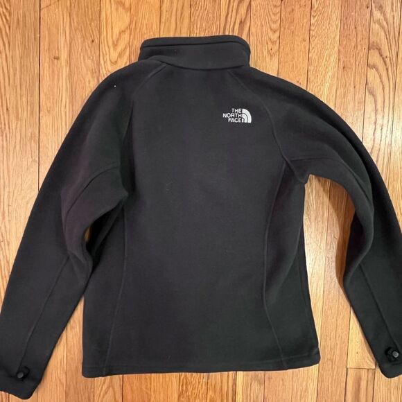 The North Face Women’s Fleece Jacket Size Small Charcoal Gray Full Zip Outdoor - Picture 11 of 11